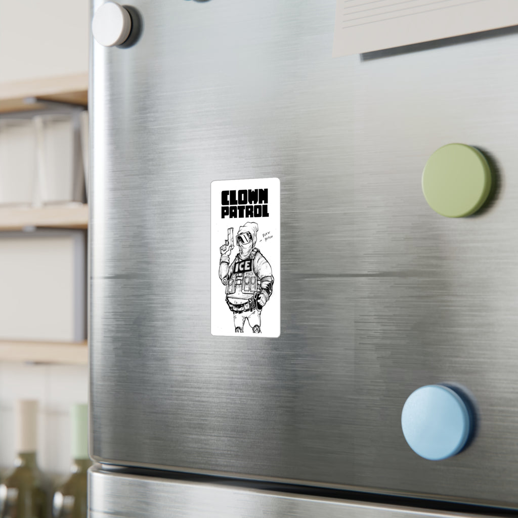 Clown Patrol / ICE Kiss-Cut Vinyl Sticker