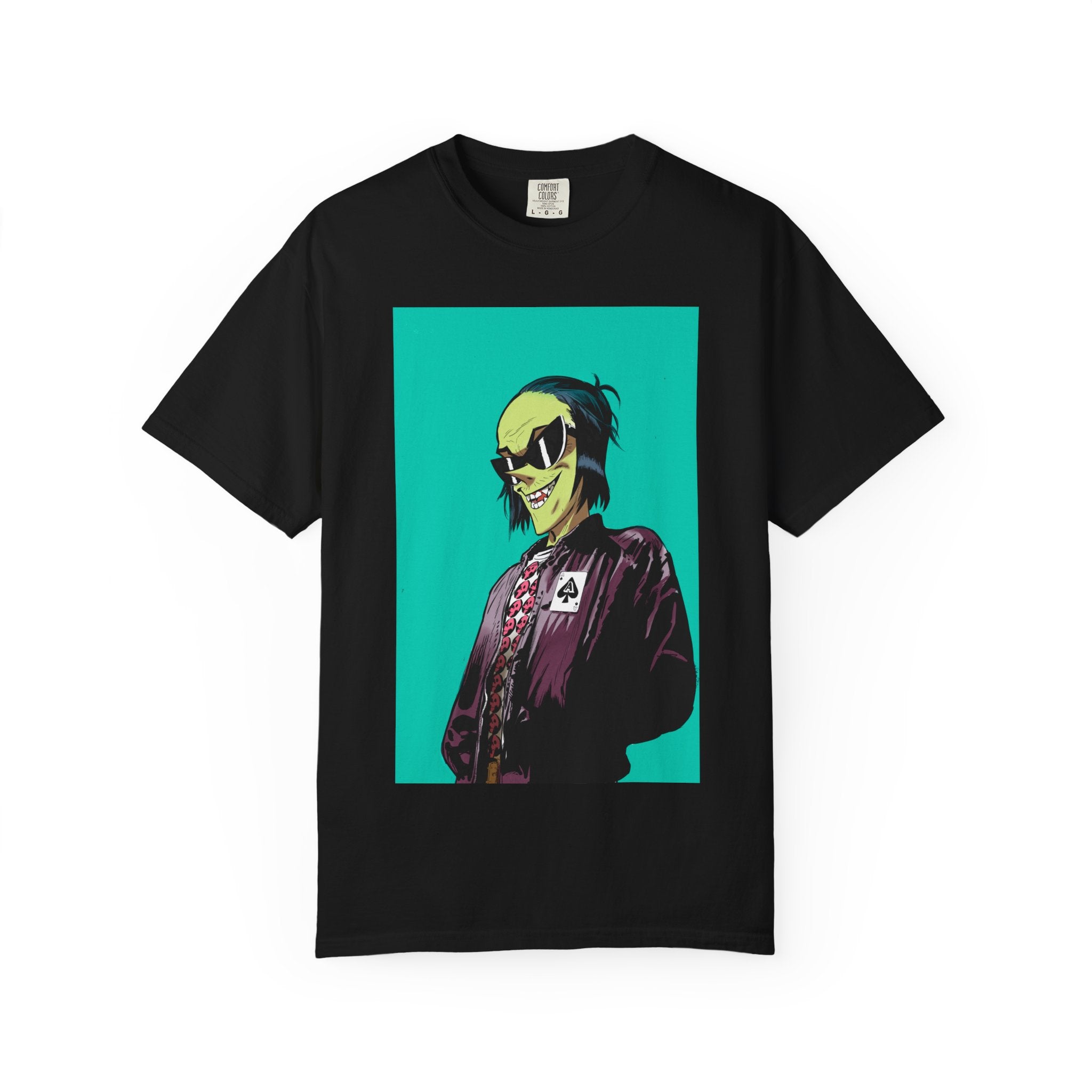 ACE  — Retro Neon Joker Portrait Tee