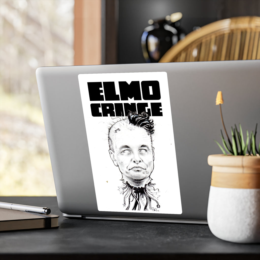 Elon Musk 'ELMO CRINGE' Sticker