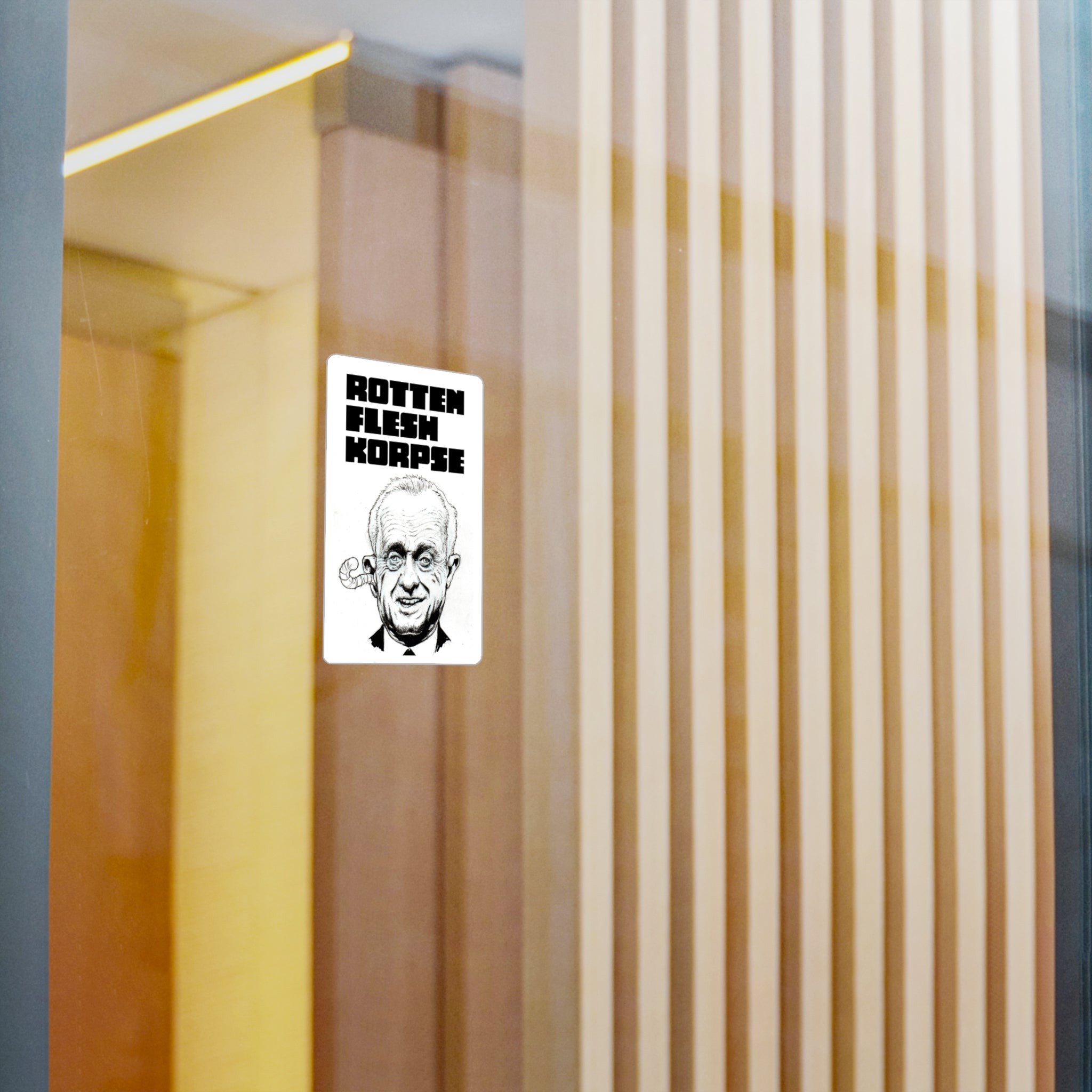 RFK Rotten Flesh Korpse Vinyl Sticker — Political Car/Window Decal