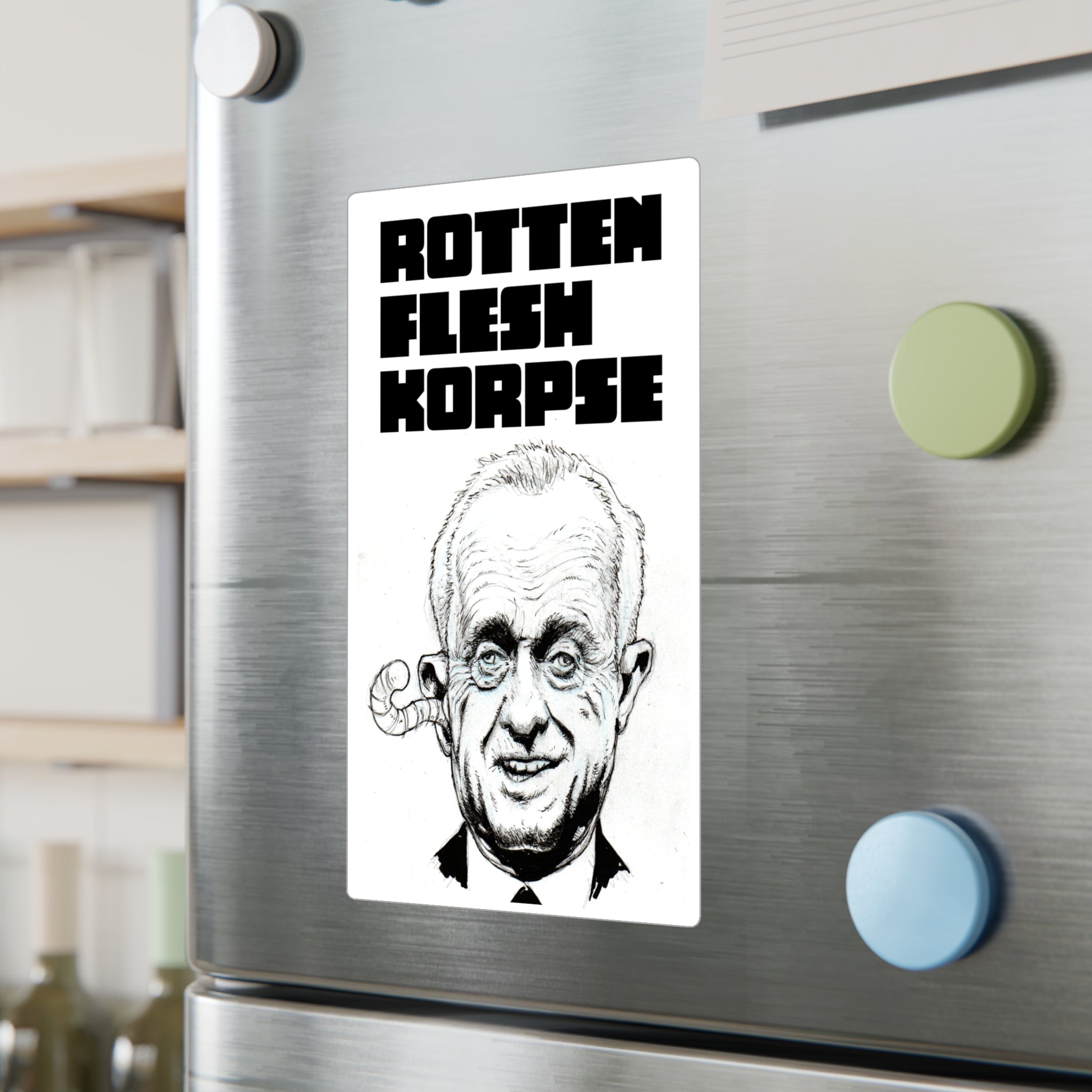RFK Rotten Flesh Korpse Vinyl Sticker — Political Car/Window Decal